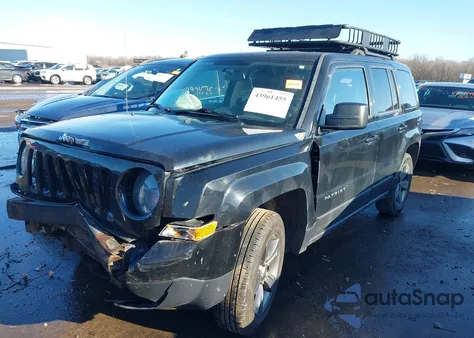 2015 Jeep Patriot High Altitude Edition z USA, uszkodzony, nr VIN 1C4NJRFBXFD168472